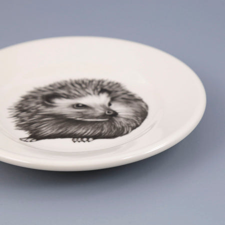 Laura Zindel Bistro Plate / Hedgehog #2