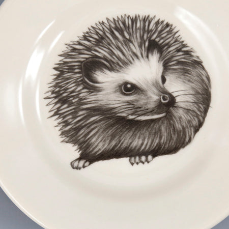 Laura Zindel Bistro Plate / Hedgehog #2