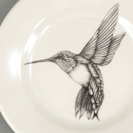 Laura Zindel Bistro Plate / Hummingbird #4