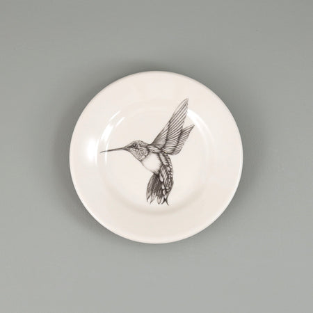 Laura Zindel Bistro Plate / Hummingbird #4