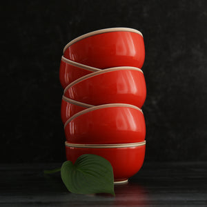 Hermit Soup Bowl / Coral