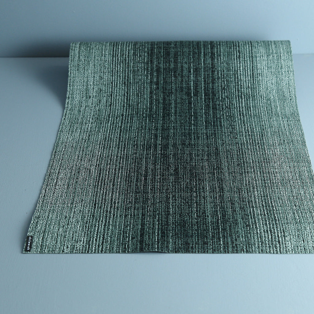 Chilewich Vinyl Table Runner / Ombre Jade