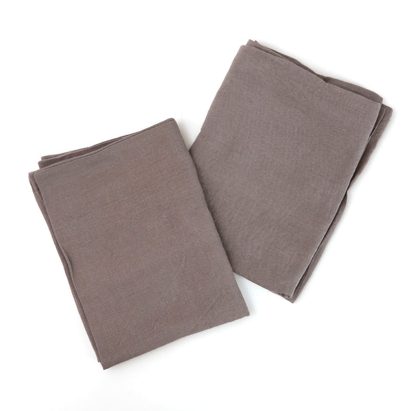 Linen Tales Pillowcases (Pair) / Ash