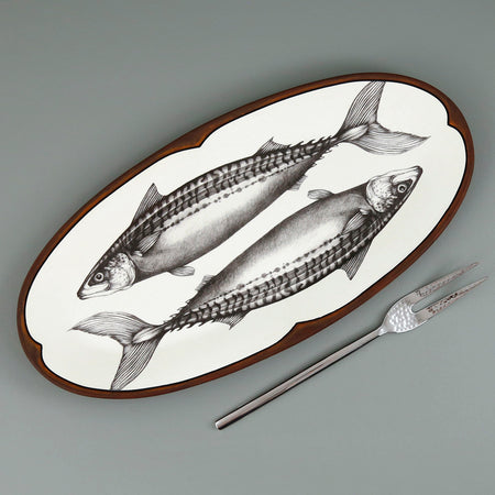 Laura Zindel Fish Platter / Mackerel