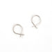 Mini Hoop Earrings / Sterling Silver