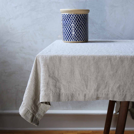 Stonewashed Linen Tablecloths / Natural