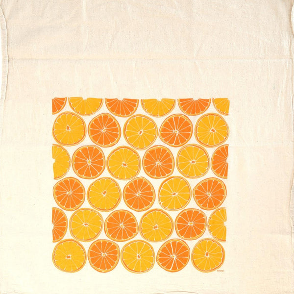 Noon Designs Organic Kitchen Towel / Oranges