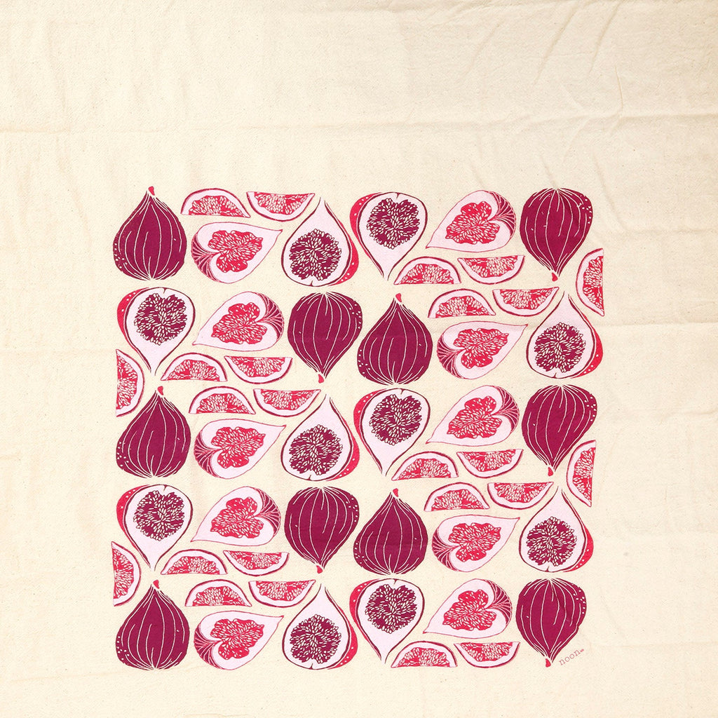 Noon Designs Organic Kitchen Towel / Figs