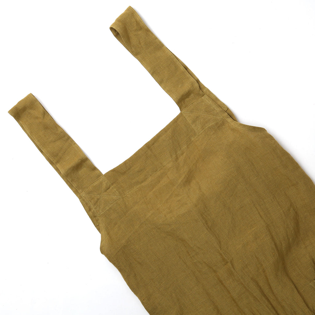 Linen Pinafore Apron / One Size