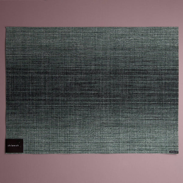 Chilewich Vinyl Placemats / Ombre Jade Rectangle