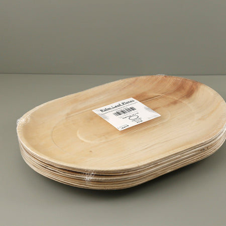 Palm Leaf Serving Platters / 10pc Pack