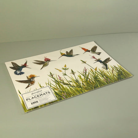 Paper Placemat Pack / Hummingbirds