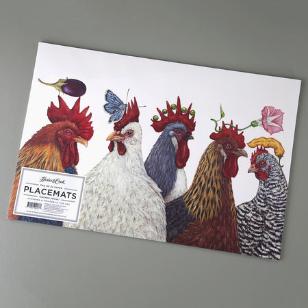 Paper Placemat Pack / Chicken Social