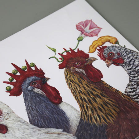 Paper Placemat Pack / Chicken Social