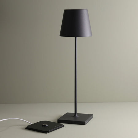 Wireless LED Table Lamp / Grey