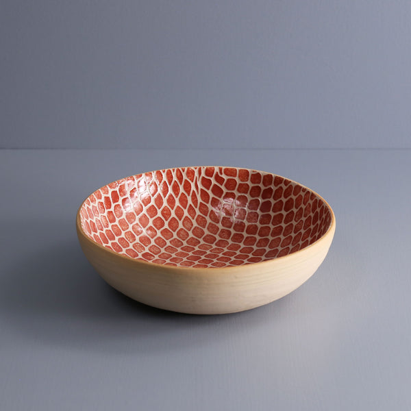 Terrafirma 8" Round Bowl / Taj / Poppy