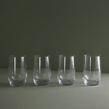 Pure & Simple Chardonnay Glass (4pc) / Stemless