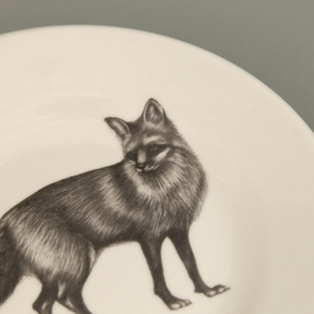 Laura Zindel Bistro Plate / Red Fox