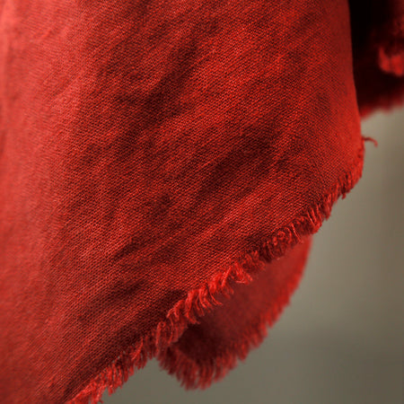 Red Pear Linen Tablecloth