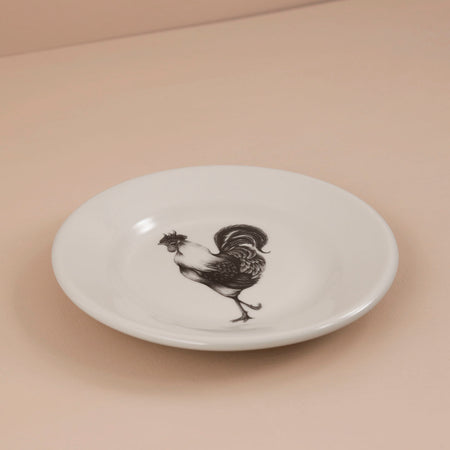 Laura Zindel Bistro Plate / Rooster