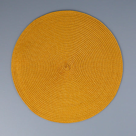 Round Vinyl Placemat / Disko Honey