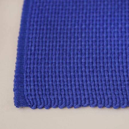 Homespun Solid Placemat / Royal Blue