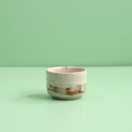 Japanese Ceramic Sake Cups / 2.5oz / White