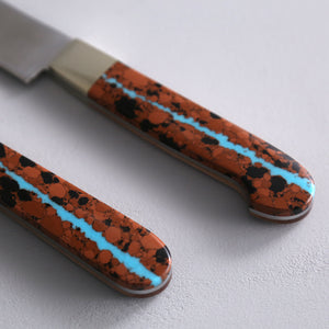 Vein Turquoise Carving Set