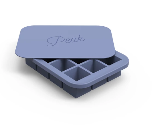 Peak Ice Cube Tray / Pebble Charcoal + sett – One Mercantile / Sett