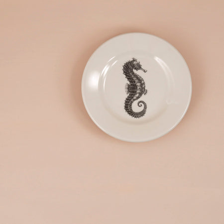 Laura Zindel Bistro Plate / Seahorse