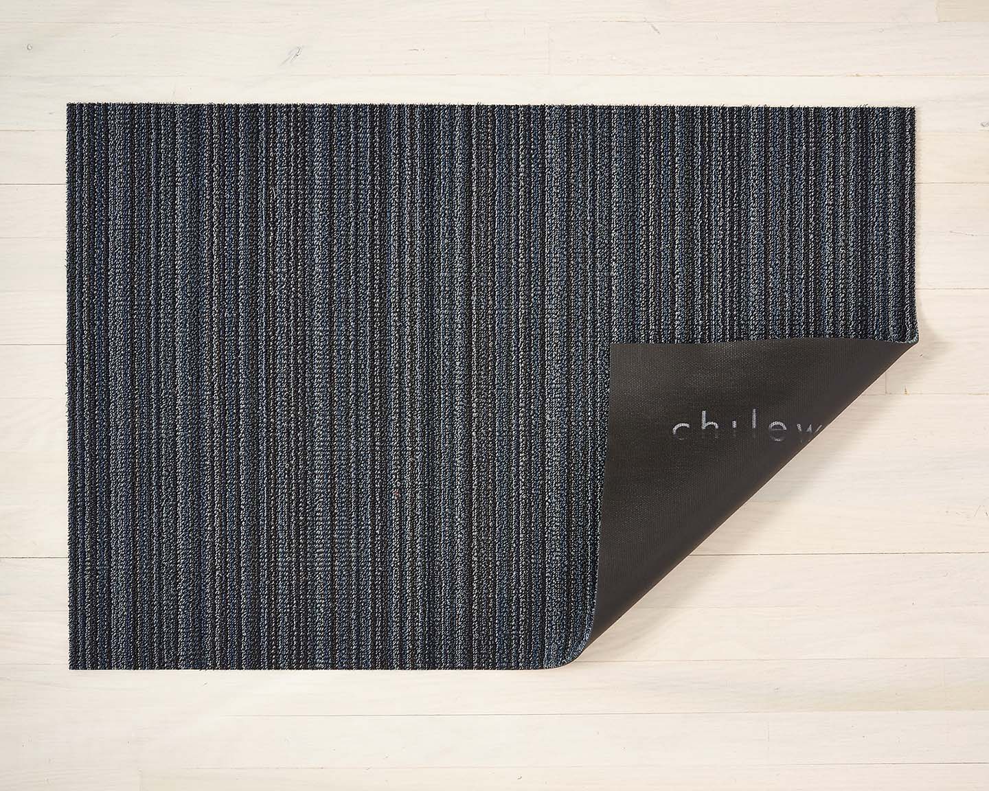 Chilewich Shag Rugs / Skinny Stripe Birch + sett – One Mercantile