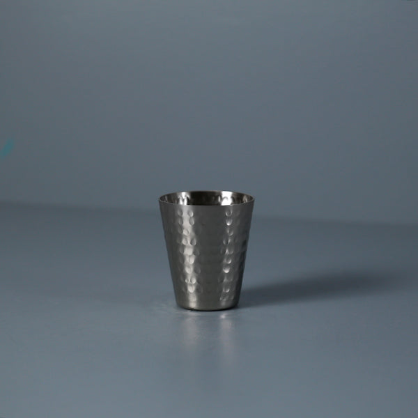 Hammered Shot Glass / Silver