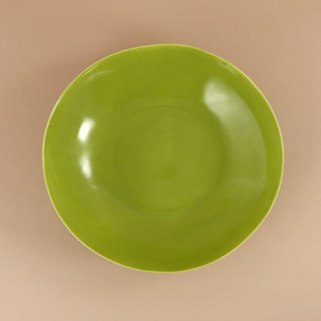 Davistudio Small Low Serving Bowl / Lime