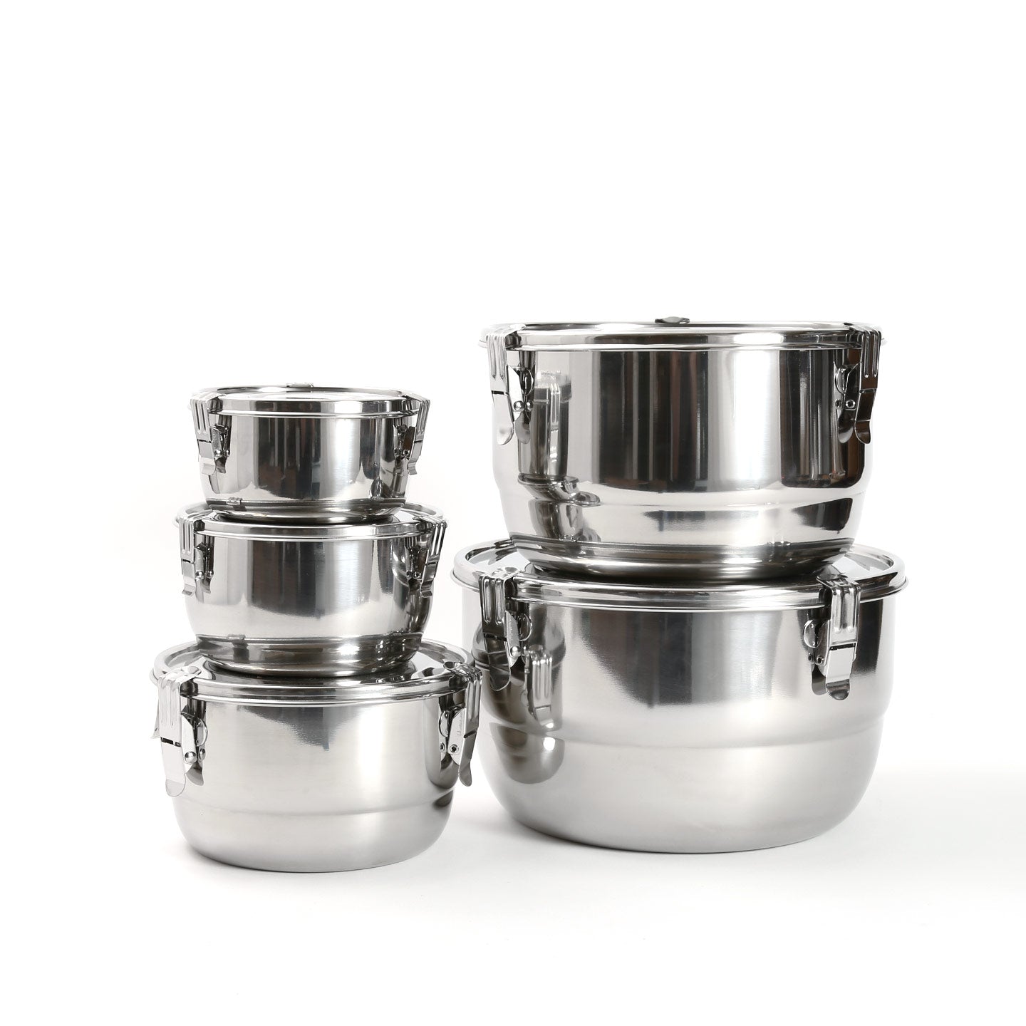 Set stainless steel container