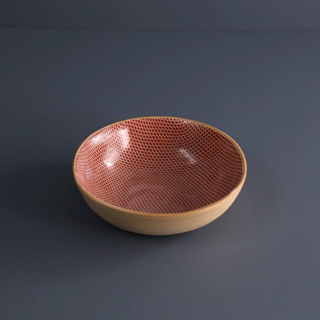 Terrafirma Soup Bowl / Honeycomb / Poppy