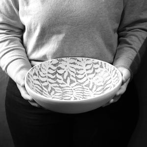 Terrafirma Medium Serving Bowl / Strata / Poppy