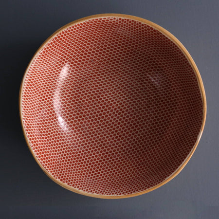 Terrafirma Soup Bowl / Honeycomb / Poppy