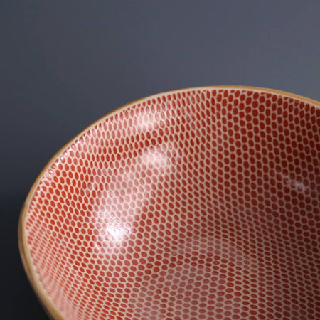 Terrafirma Soup Bowl / Honeycomb / Poppy