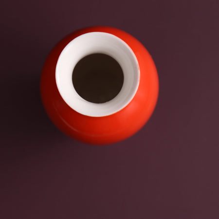Mini Vase / Coral Red