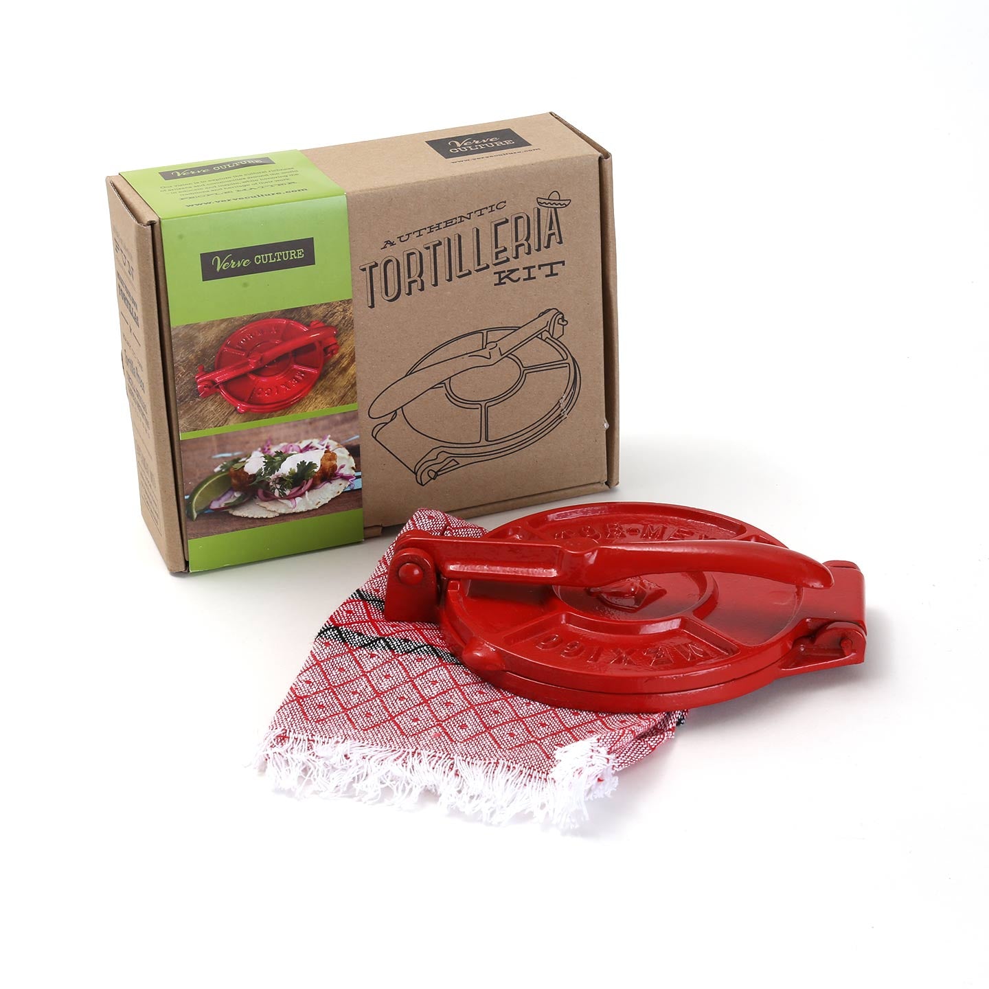 Cast Iron Tortilla Press Kit + sett – One Mercantile / Sett