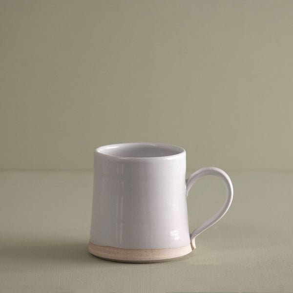 W/R/F Handmade Large Mug / White