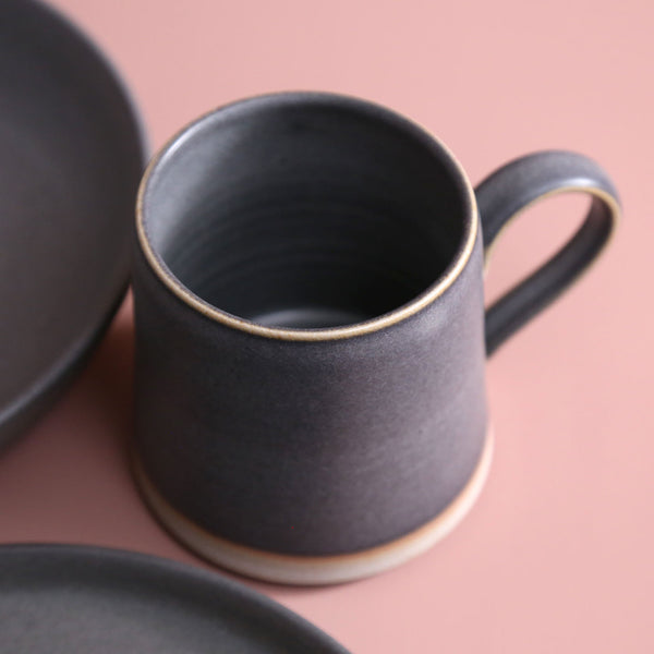 W/R/F Handmade Large Mug / Ash