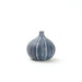 Porcelain Mini Bud Vase / Blue Wide Stripe