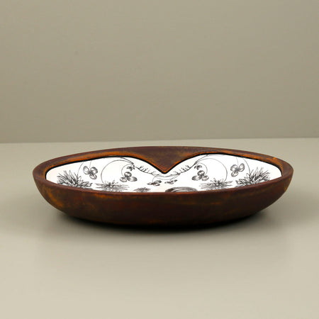 Laura Zindel Small Serving Dish / Rooster