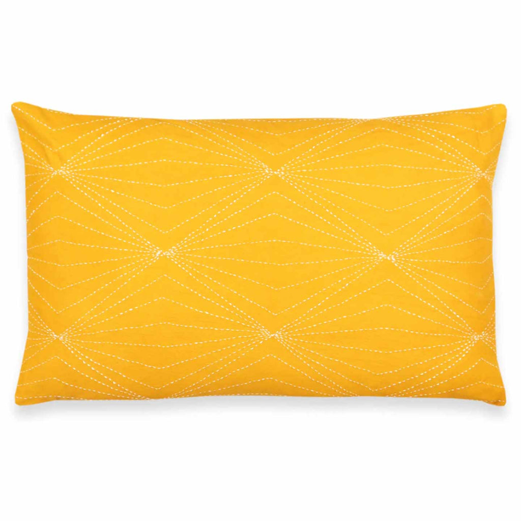 Prism Lumbar Pillow / Mustard