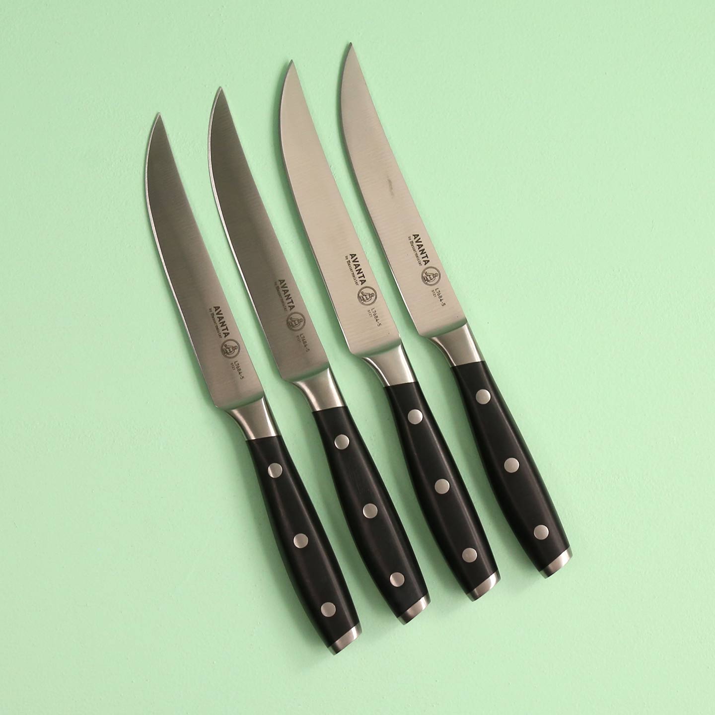 Avanta Fine Edge Steak Knife 4pc Set / Stainless + sett – One
