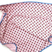 Organic Cotton Baby Swaddle Blanket / Frances Frenchie