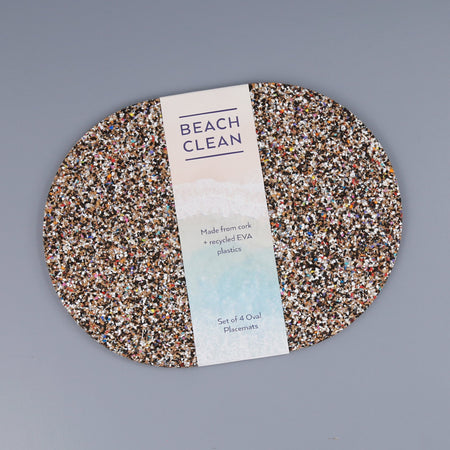 Beach Clean Eco Oval Placemat Set