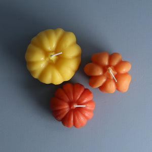 Beeswax Pumpkin Candles