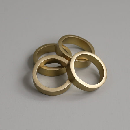 Gold Circle Napkin Ring